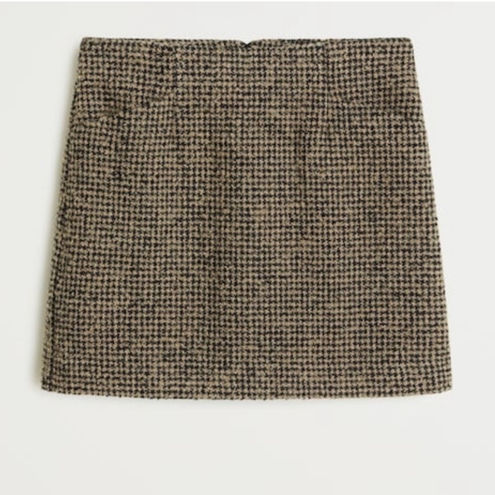 🤎🖤 NWT Mango Tweed Blazer and Skirt Set - Picture 6 of 10